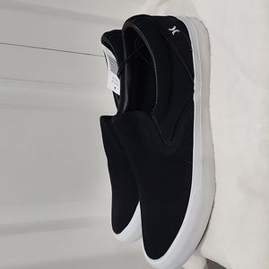 NWT!  Men's Hurley Arlo Slip-on Sneakers Black Size 10